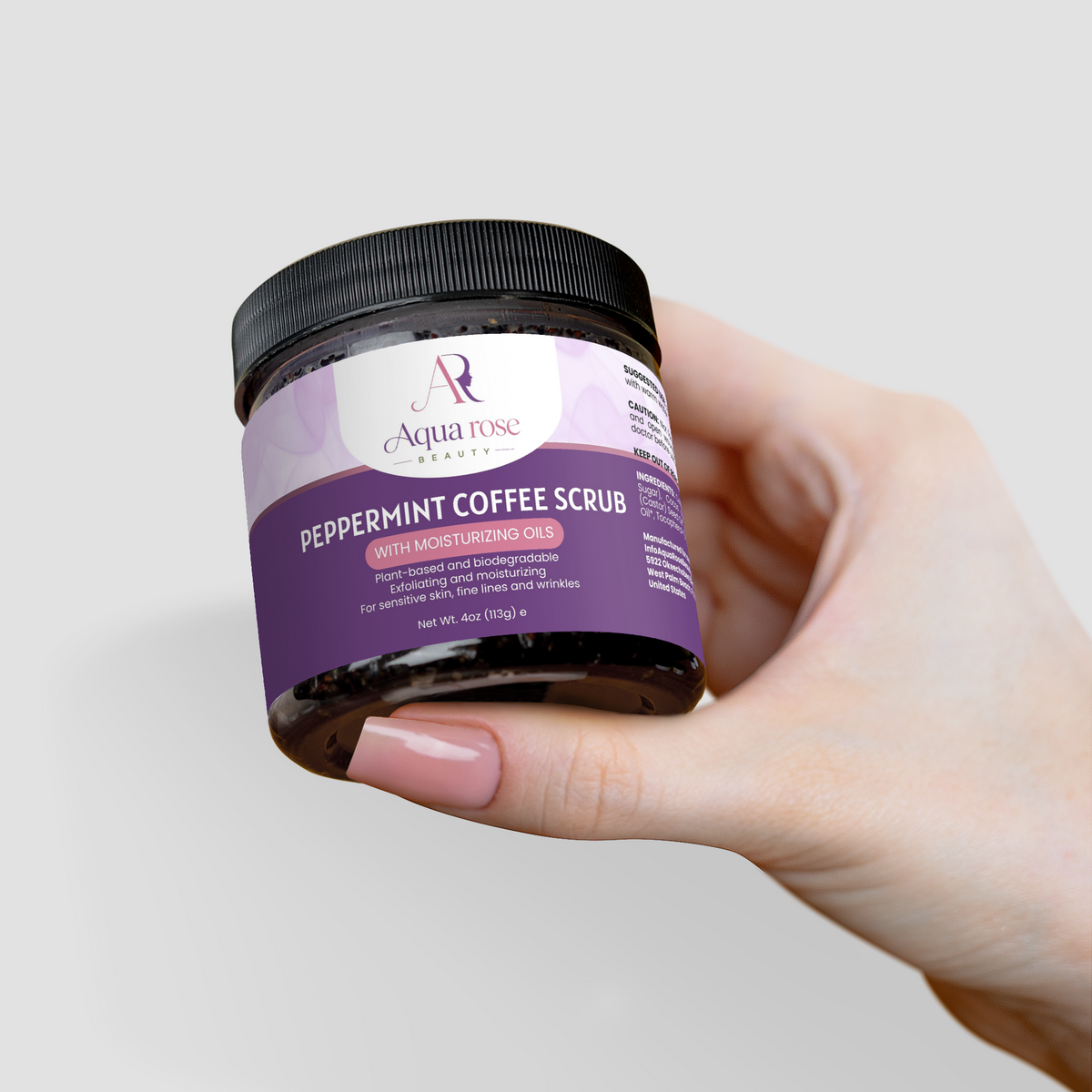 Peppermint Coffee Scrub