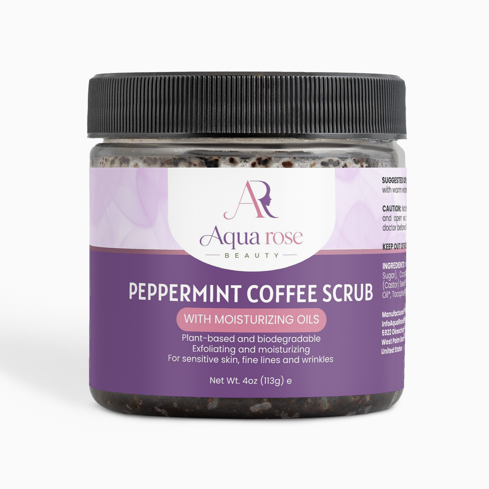Peppermint Coffee Scrub