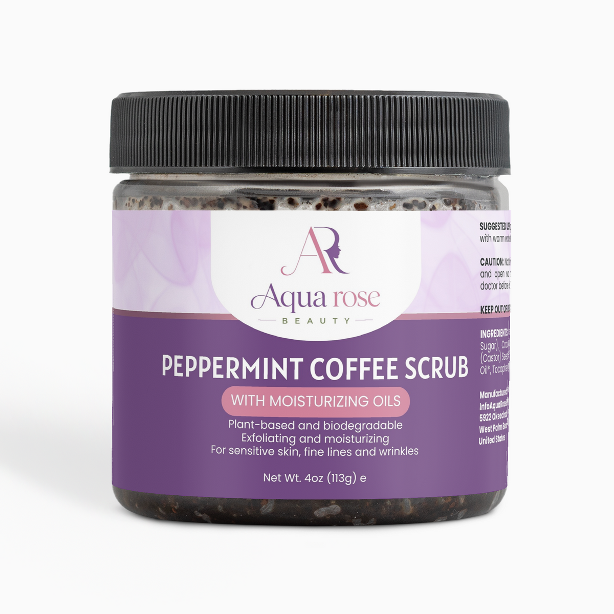 Peppermint Coffee Scrub