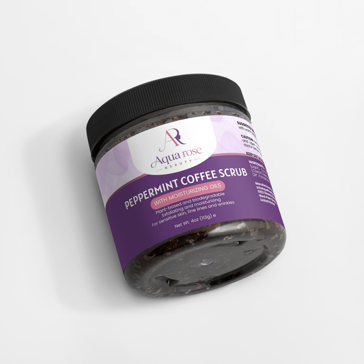 Peppermint Coffee Scrub