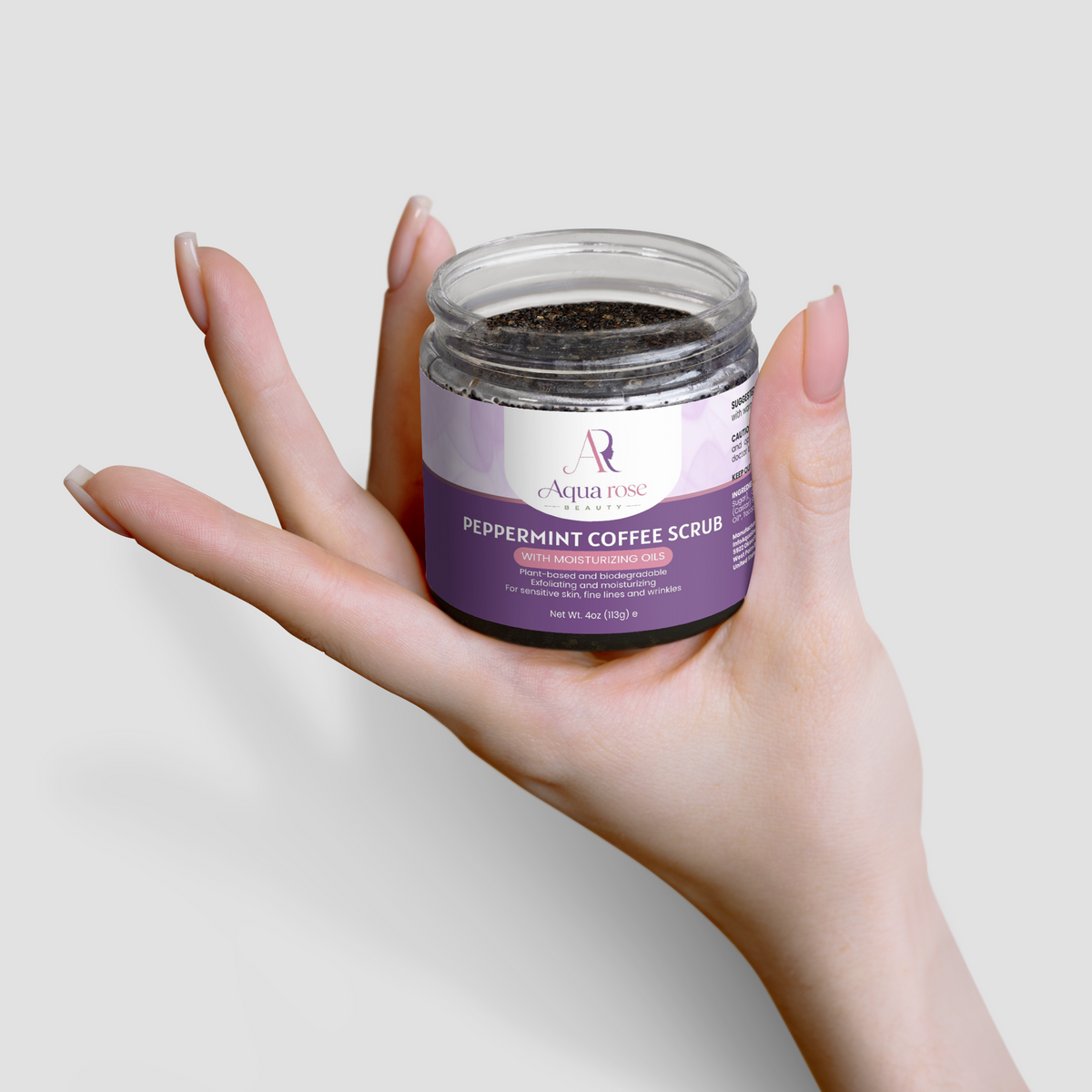 Peppermint Coffee Scrub